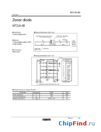 Datasheet MTZJ10B manufacturer Rohm